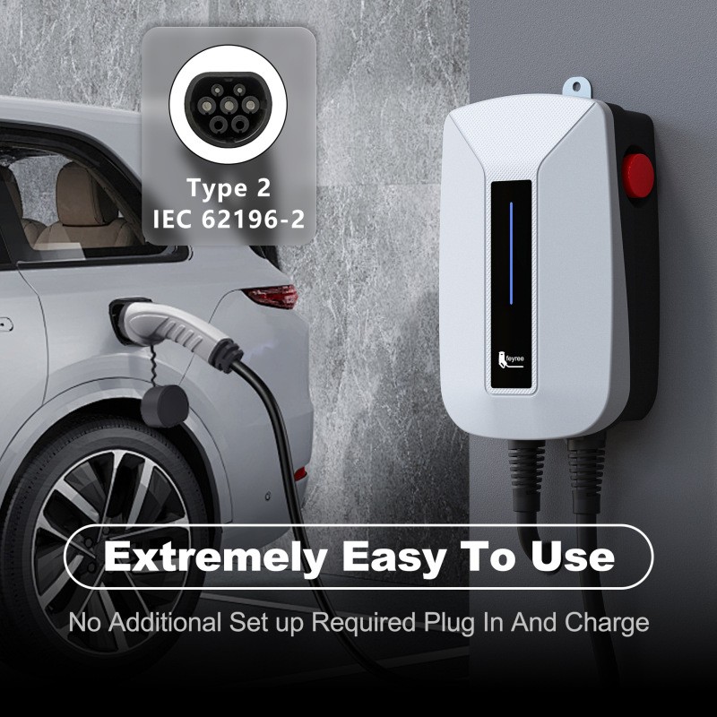 7KW EV Fast Charging Gun – Universal Electric Vehicle Charger (EU)