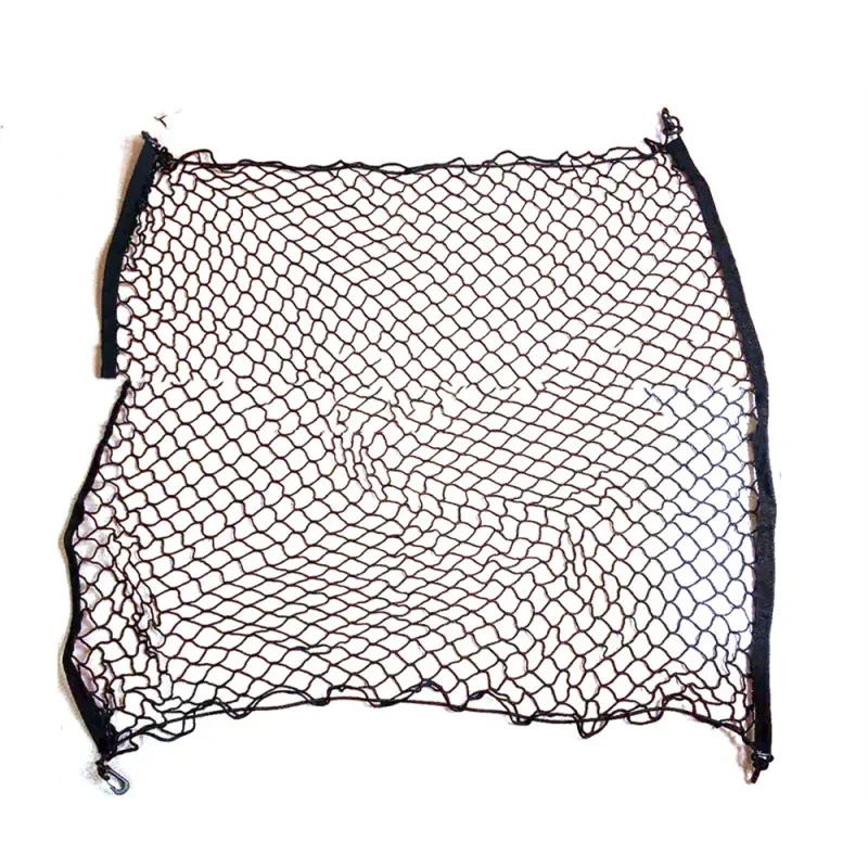 Universal Car Storage Net Bag – Luggage Organizer with Hook