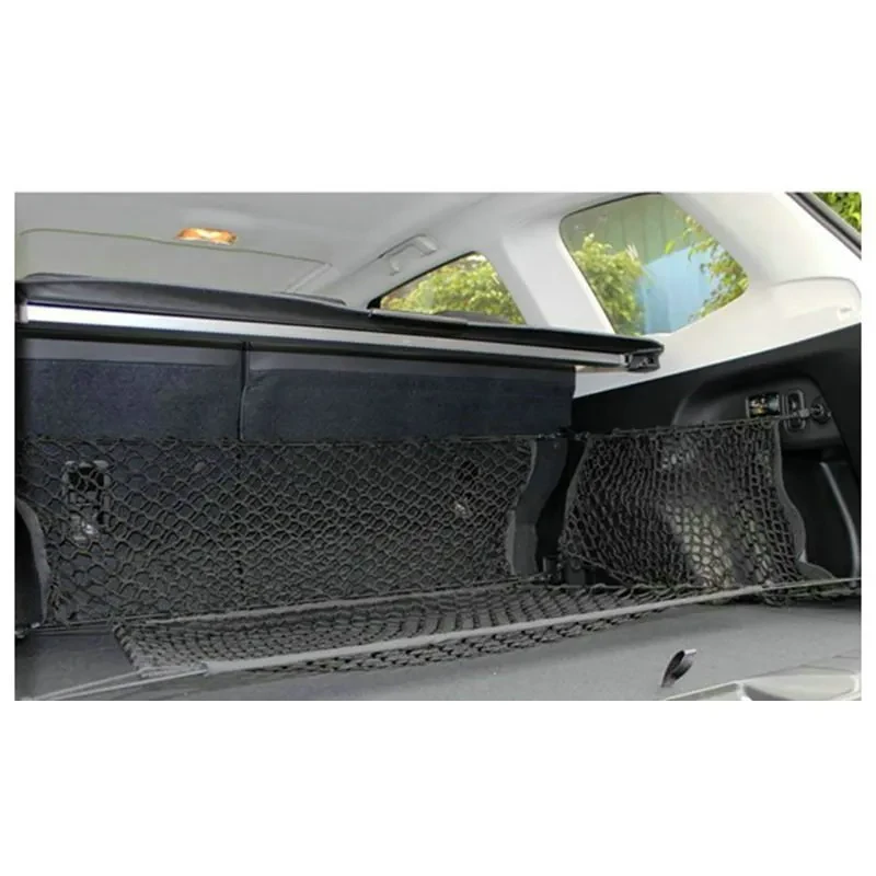 Universal Car Storage Net Bag – Luggage Organizer with Hook