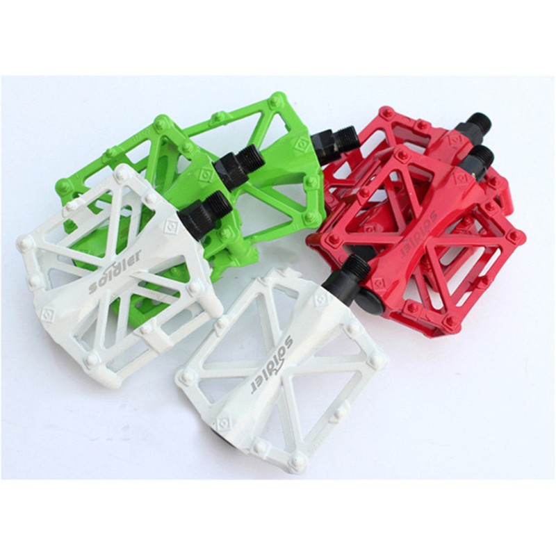 Ultralight MTB Flat Platform Pedals – Aluminum Alloy for Bikes