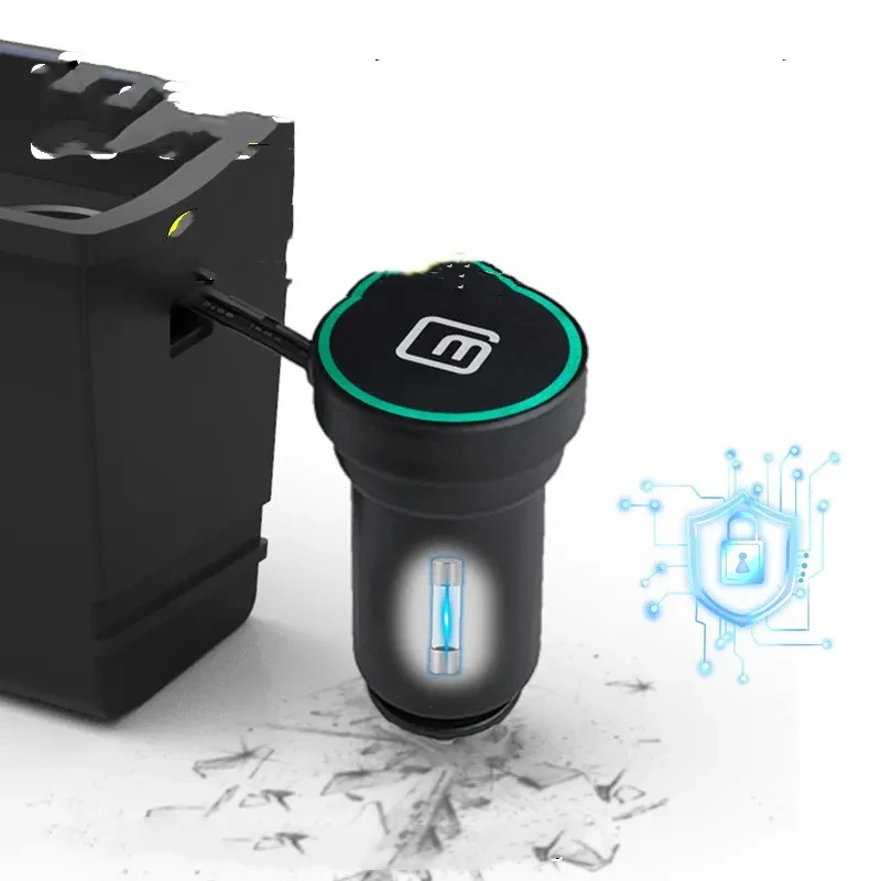 QC3.0 Fast Car Charger – Wired 12V Cigarette Lighter Adapter