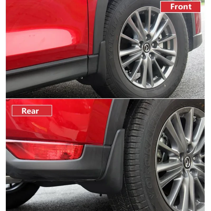 Mazda CX-5 Mud Flaps – ABS Tire Guards for 2017+ Models