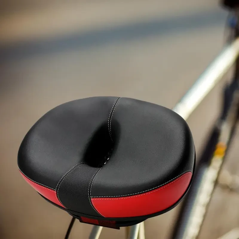 Comfort Gel Bike Saddle – Extra Wide Seat for City & Mountain Bikes