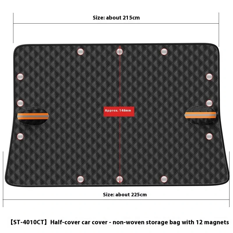 All-Season Magnetic Front Windshield Ice Protection Cover