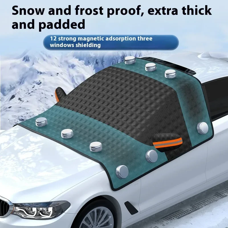 All-Season Magnetic Front Windshield Ice Protection Cover