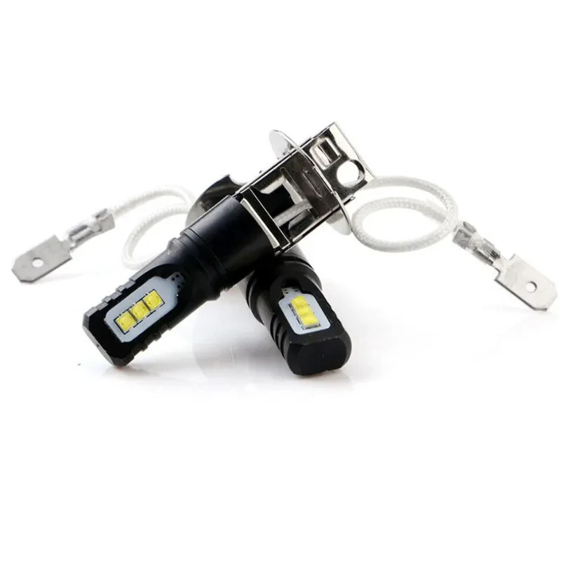High Power Fog Light Bulb – H1 H3 6500K White Aluminum Lamp