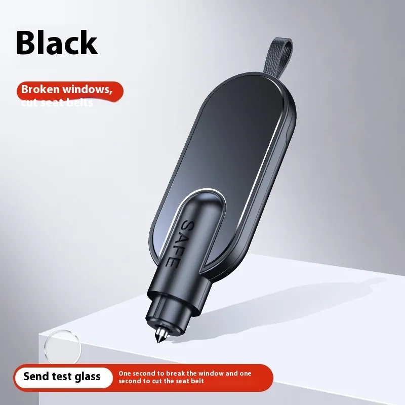 LifeSaver Car Escape Tool – Keychain Glass Breaker & Cutter