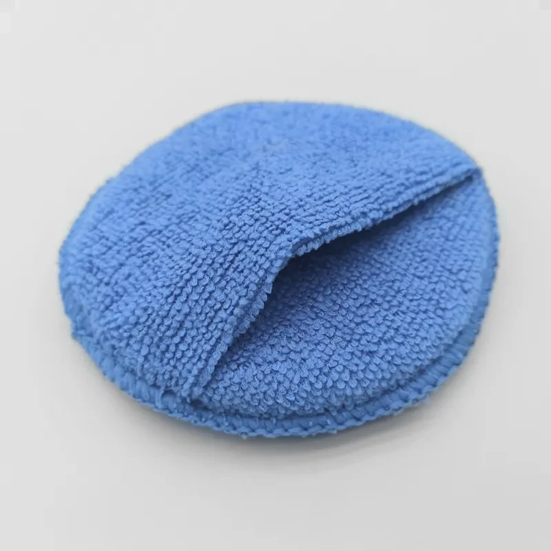 5-Inch Microfiber Waxing Sponge Pad – Car Polish & Wash Mop