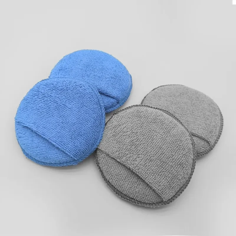 5-Inch Microfiber Waxing Sponge Pad – Car Polish & Wash Mop