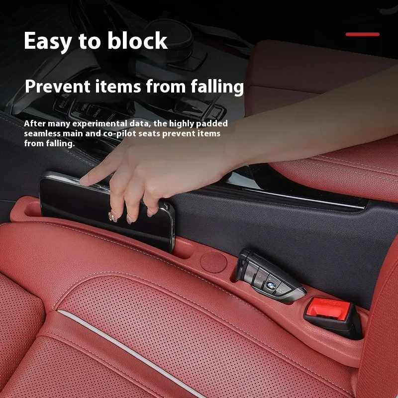 Non-Slip Car Seat Gap Filler Plug – EVA Padding, Leak-Proof Design