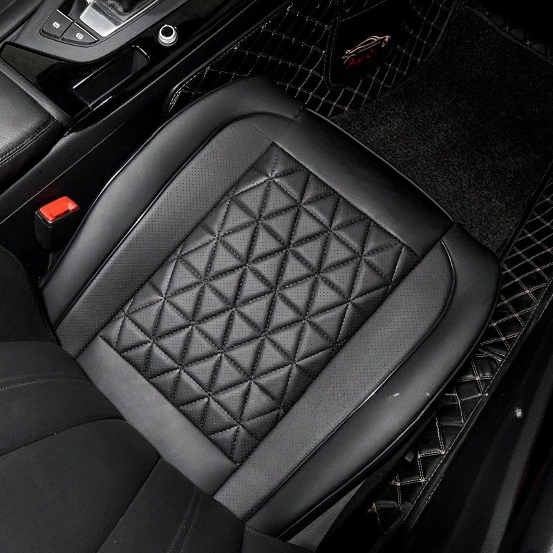 All-Season Napa Leather Car Seat Cover – Universal Fit Cushion