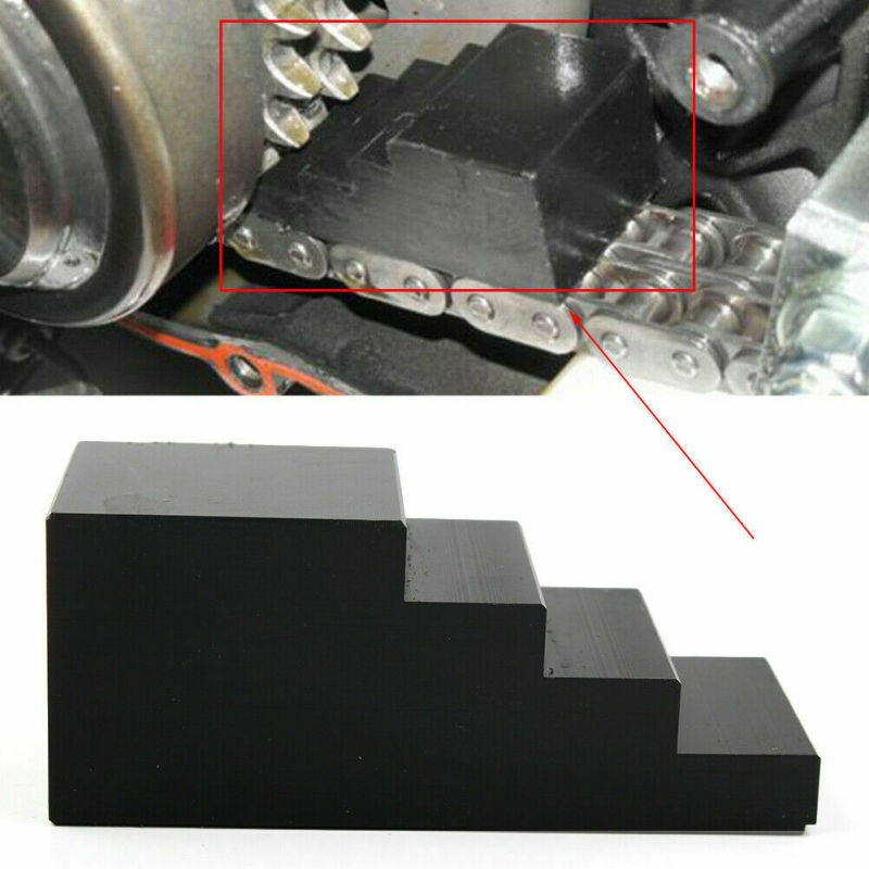 Motorcycle Driver Locking Tool – CNC Sprocket Nut Wedge for Harley