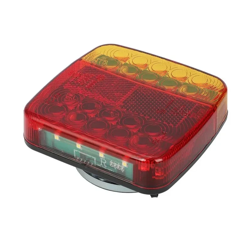Wireless Trailer LED Taillights – Magnetic Base, USB Rechargeable