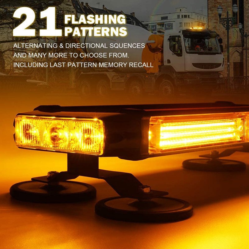 Double Row LED Strobe Light – Car Roof Emergency Warning Lamp