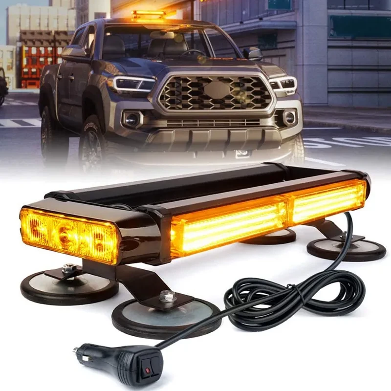 Double Row LED Strobe Light – Car Roof Emergency Warning Lamp