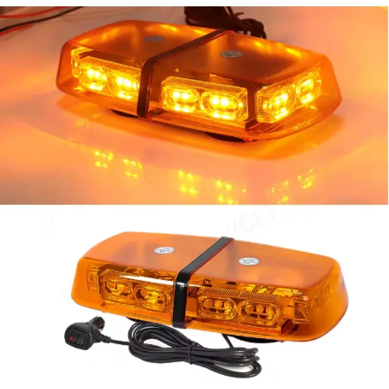 Recovery Strobe Warning Light – Red, Blue, Yellow LED for Roof Mount