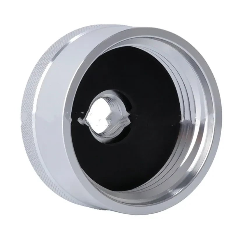 Yamaha Engine Oil Cap – Silver Aluminum Anti-Corrosion Upgrade