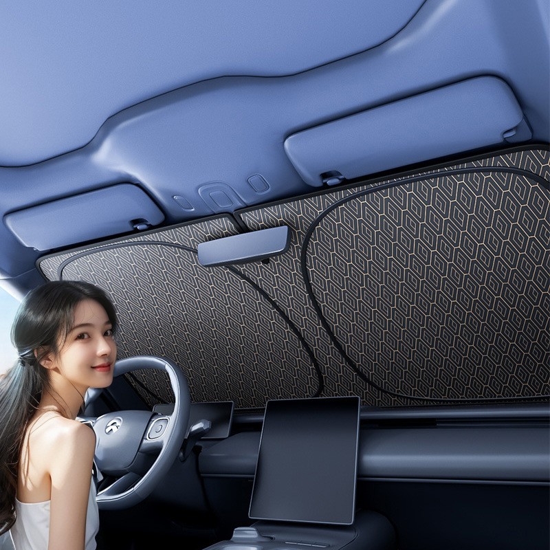 Laser Car Windshield Sun Shade – Heat Insulation UV Protector