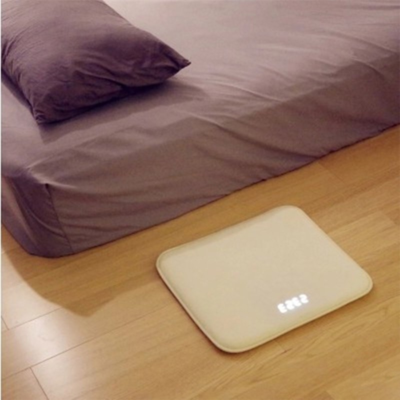 Carpet Alarm Clock with LED Display & Custom Music β Step to Stop
