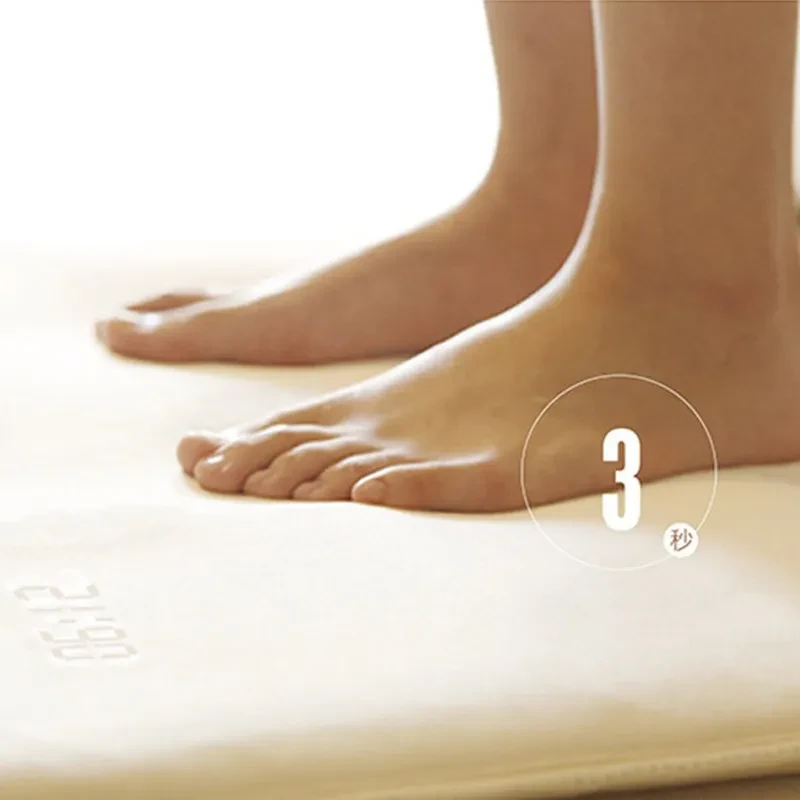 Carpet Alarm Clock with LED Display & Custom Music β Step to Stop