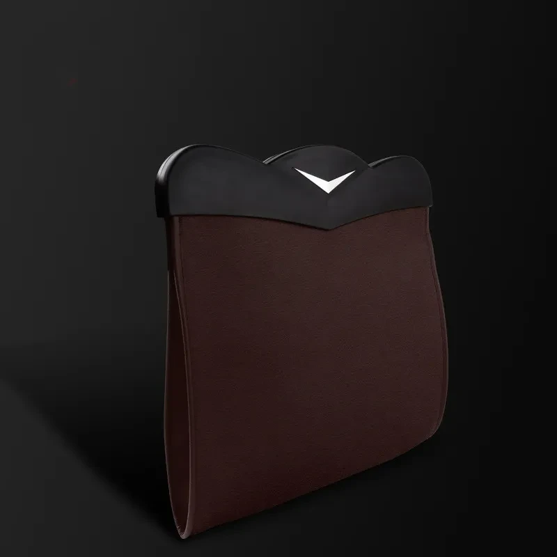Vesone LED Car Trash Bag – Foldable PU Leather Hanging Bin