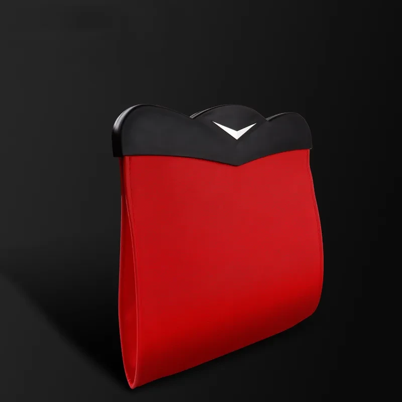 Vesone LED Car Trash Bag – Foldable PU Leather Hanging Bin