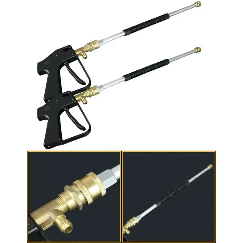 High-Pressure Copper Water Gun β Long Nozzle for Car & Garden Use