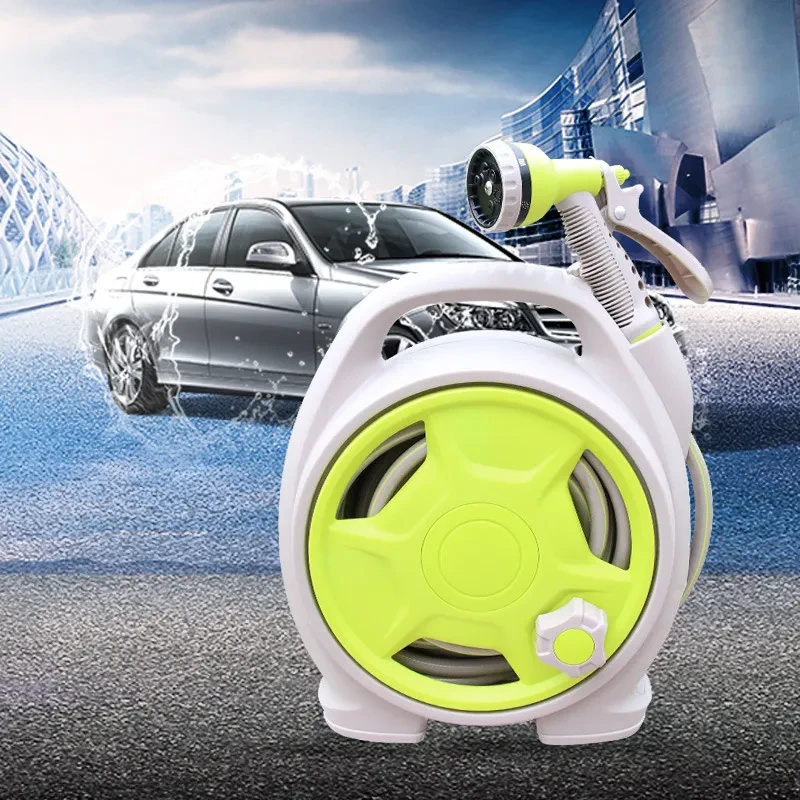 Ergocar 13.5M Car Wash Hose Kit – 6-Mode Spray Gun & Foam Bottle Set