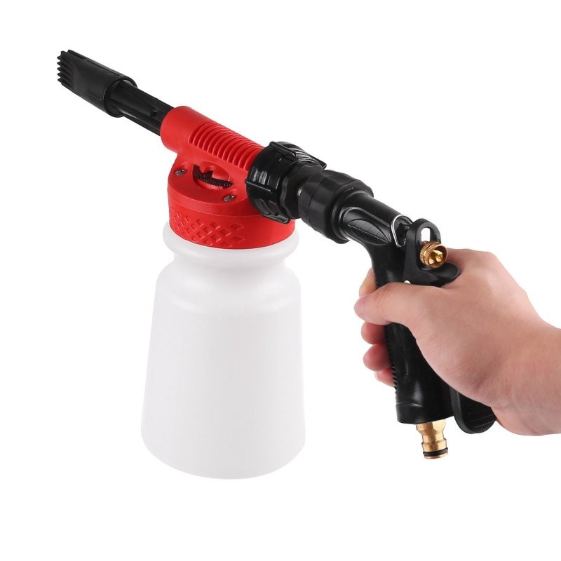 CHAVOR Car Foam Gun – No Pressure Washer Needed, 6-Mode Soap Blaster