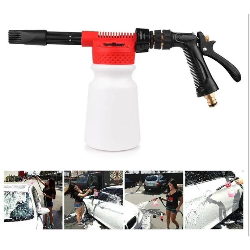 CHAVOR Car Foam Gun – No Pressure Washer Needed, 6-Mode Soap Blaster