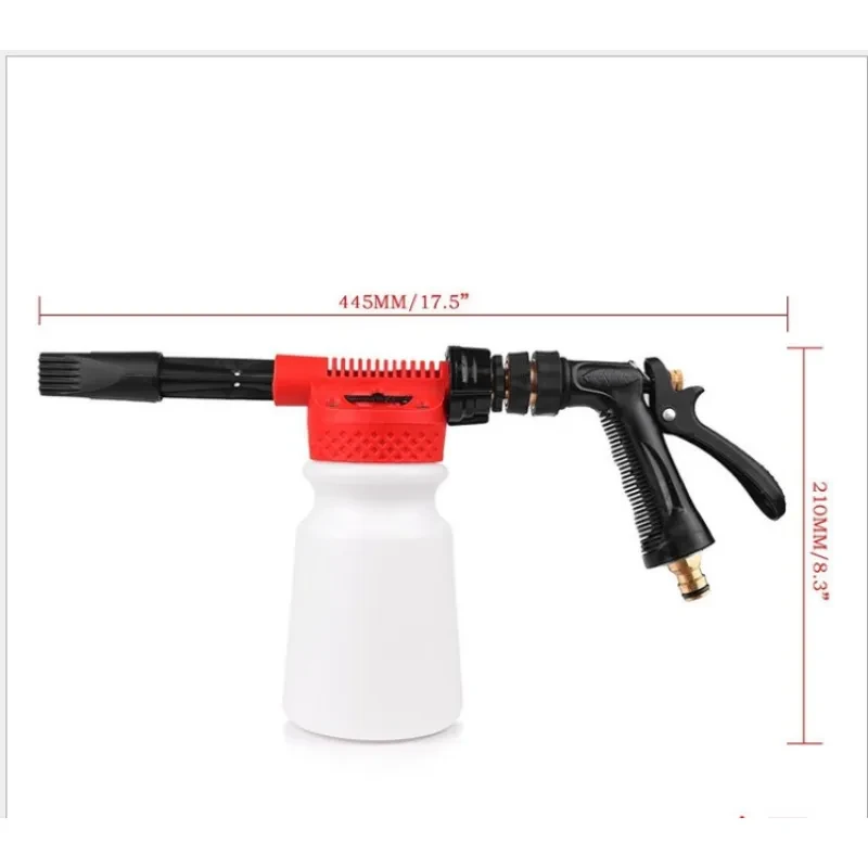 CHAVOR Car Foam Gun – No Pressure Washer Needed, 6-Mode Soap Blaster