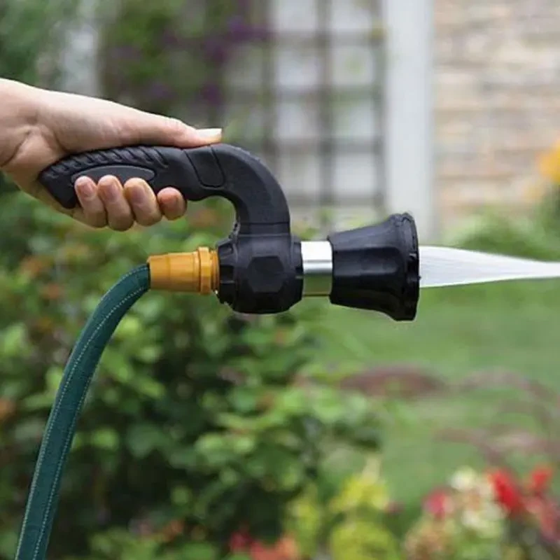 Mighty Power Hose Blaster – 5-Mode Fireman Nozzle for Car & Lawn