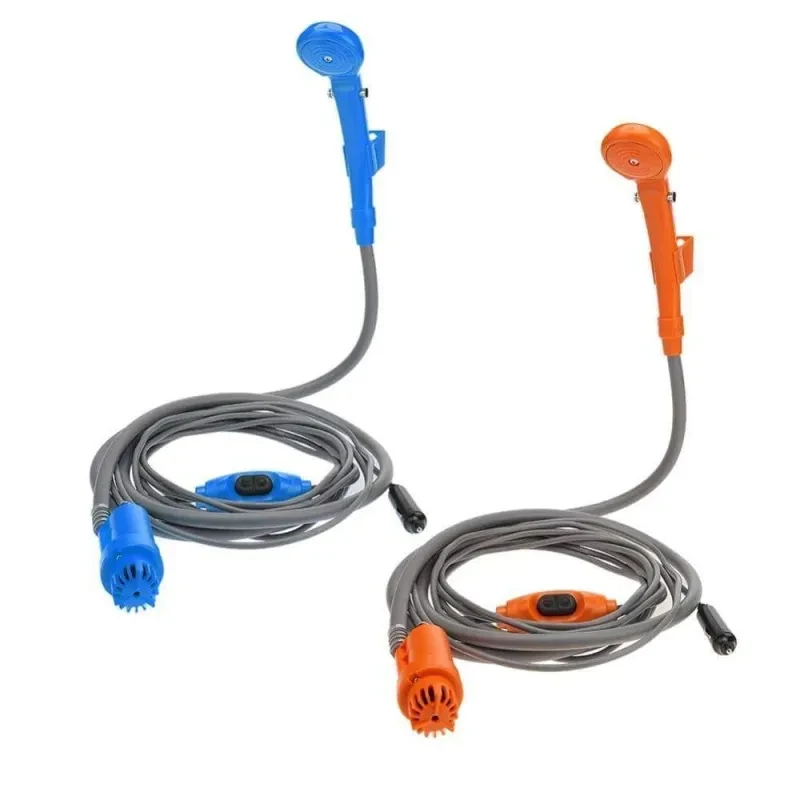 DC 12V Portable Camping Shower Set – Outdoor Car Washer & Pet Bath
