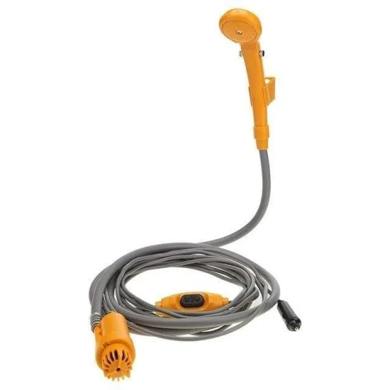 DC 12V Portable Camping Shower Set – Outdoor Car Washer & Pet Bath