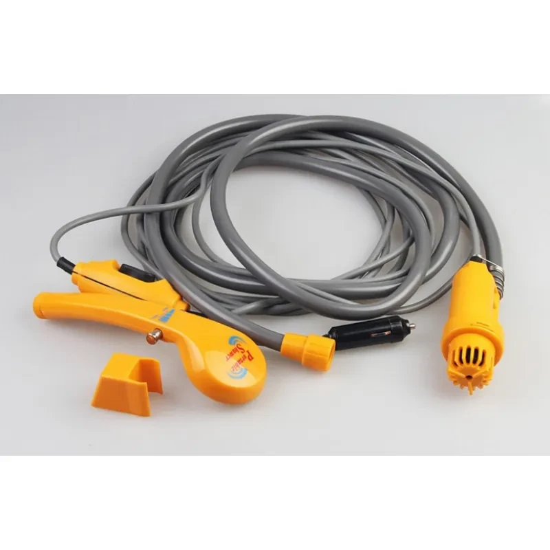 DC 12V Portable Camping Shower Set – Outdoor Car Washer & Pet Bath