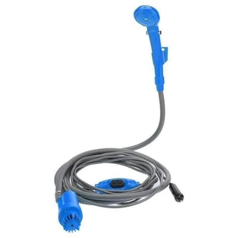 DC 12V Portable Camping Shower Set – Outdoor Car Washer & Pet Bath
