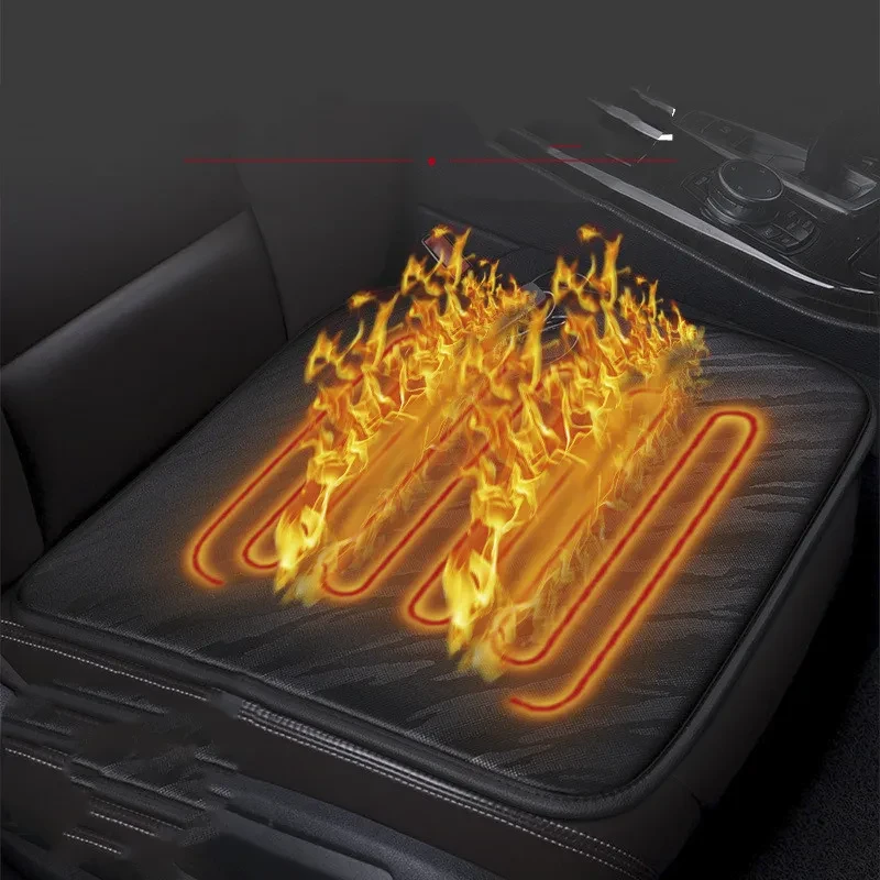CozyDrive USB Heated Seat Pad – Winter Warmth in Every Ride