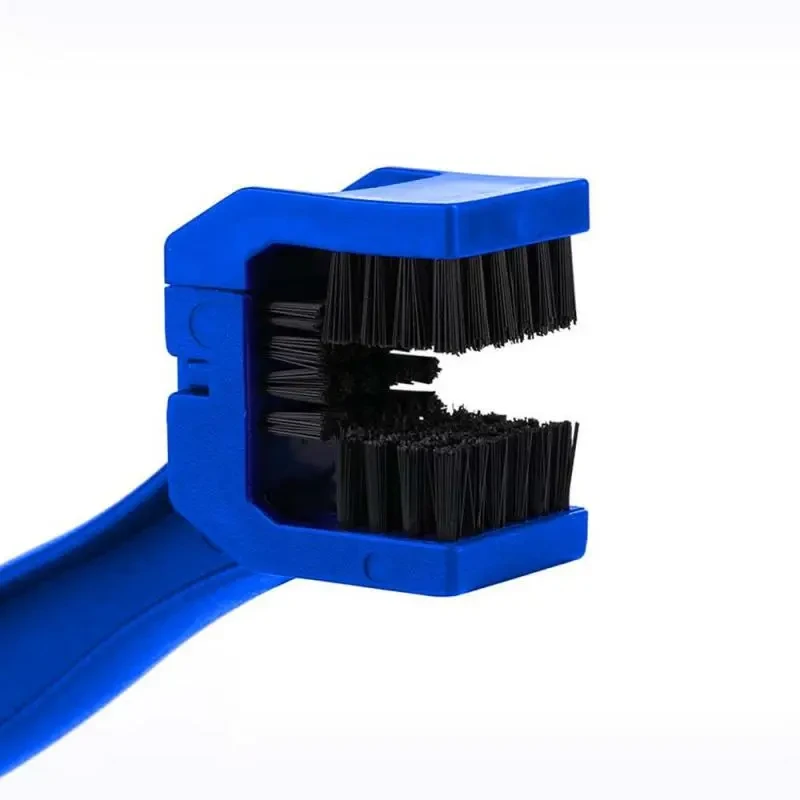 Dual-End Chain Cleaning Brush for Motorcycle & Bicycle Maintenance