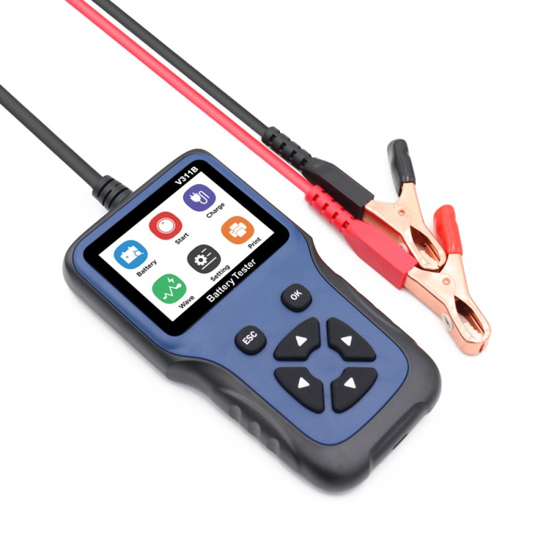 V311B 12V Car Battery Tester β Cold Crank Analyzer & Diagnostic Tool