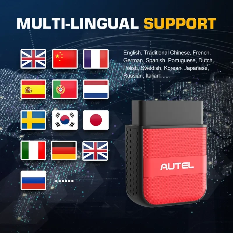 AUTEL AP200H OBD2 Car Diagnostic Scanner Code Reader Tool