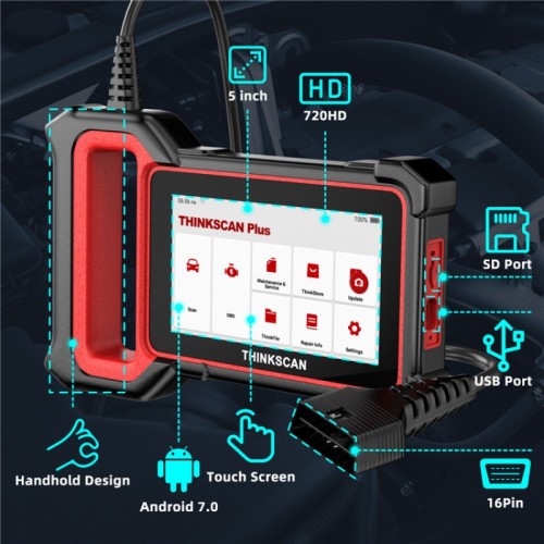Thinkcar S2 Car Scanner – ABS SRS ECM Diagnostic Tool