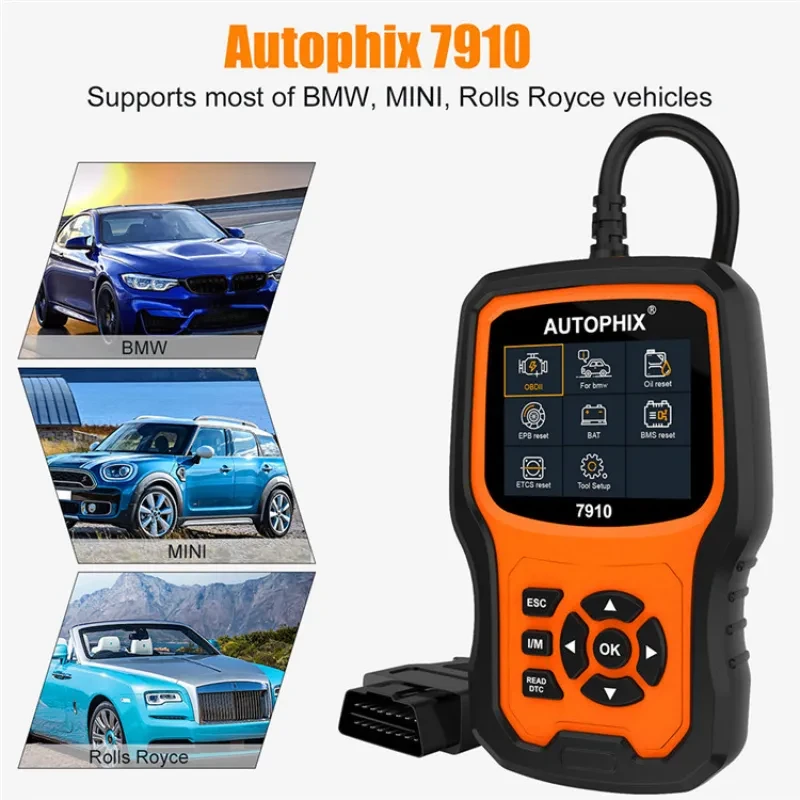 Autophix 7910 BMW OBD2 Full-System Diagnostic Scanner