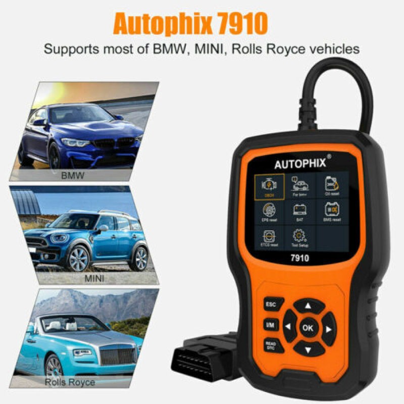 Autophix 7910 BMW OBD2 Full-System Diagnostic Scanner