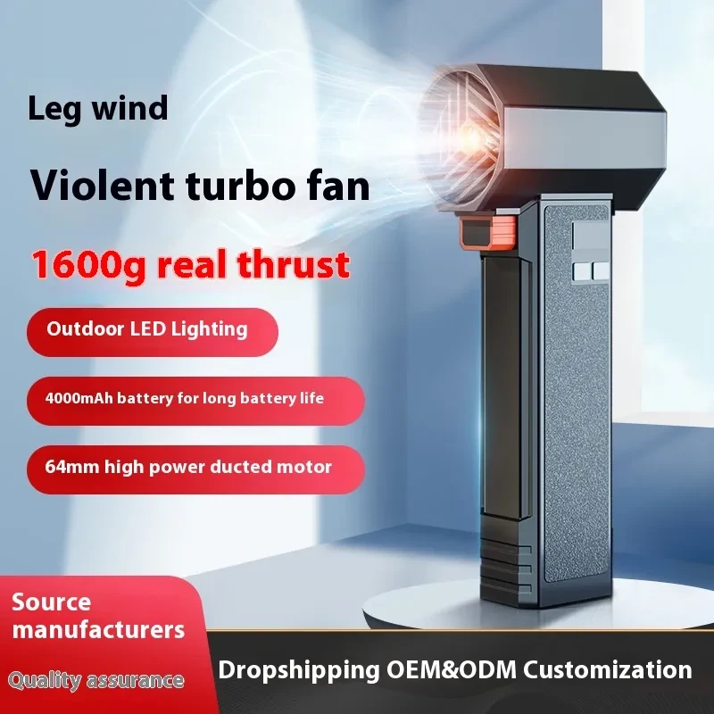 High-Speed Electric Car Wash Turbofan – 14.8V Cordless Dust Blower