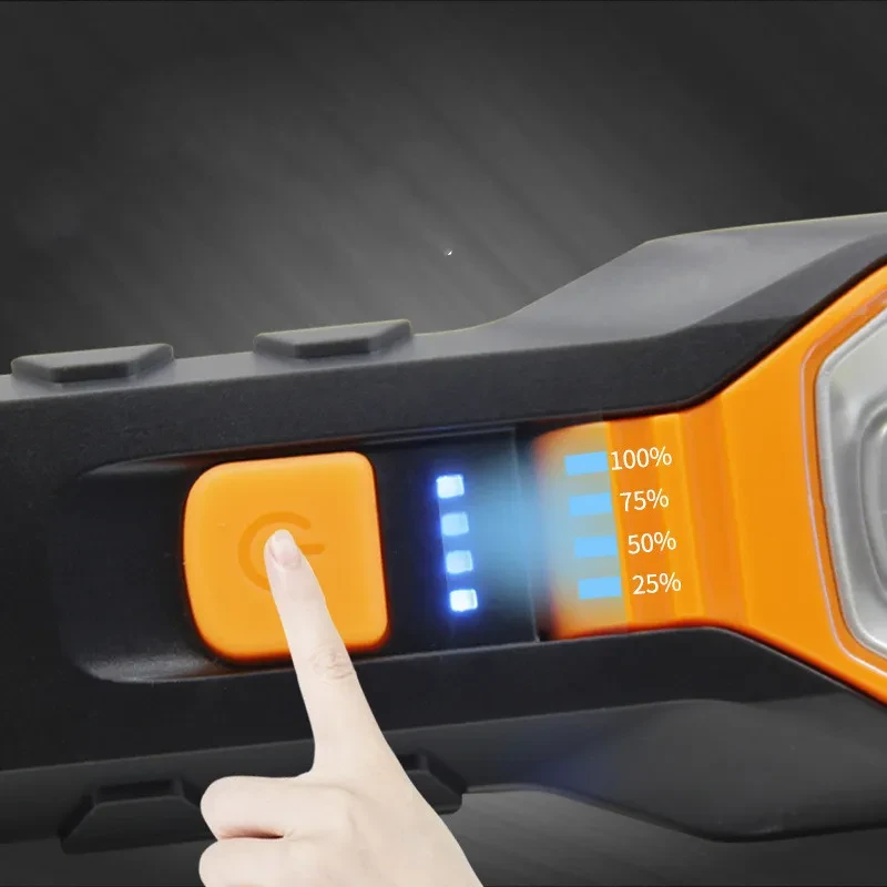 Rechargeable COB LED Work Light – Multifunction Car Repair Lamp