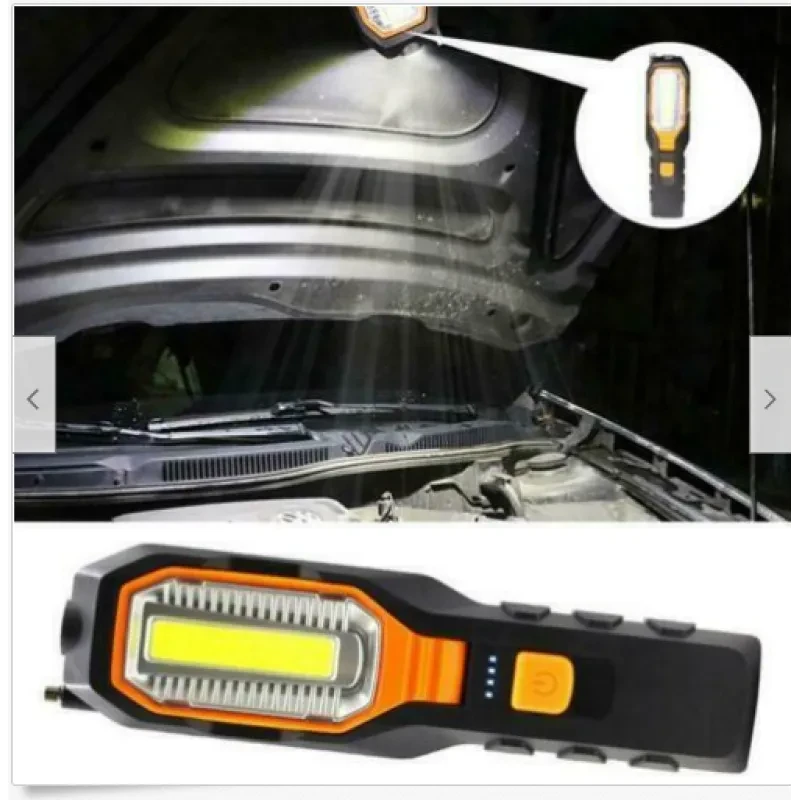 Rechargeable COB LED Work Light – Multifunction Car Repair Lamp