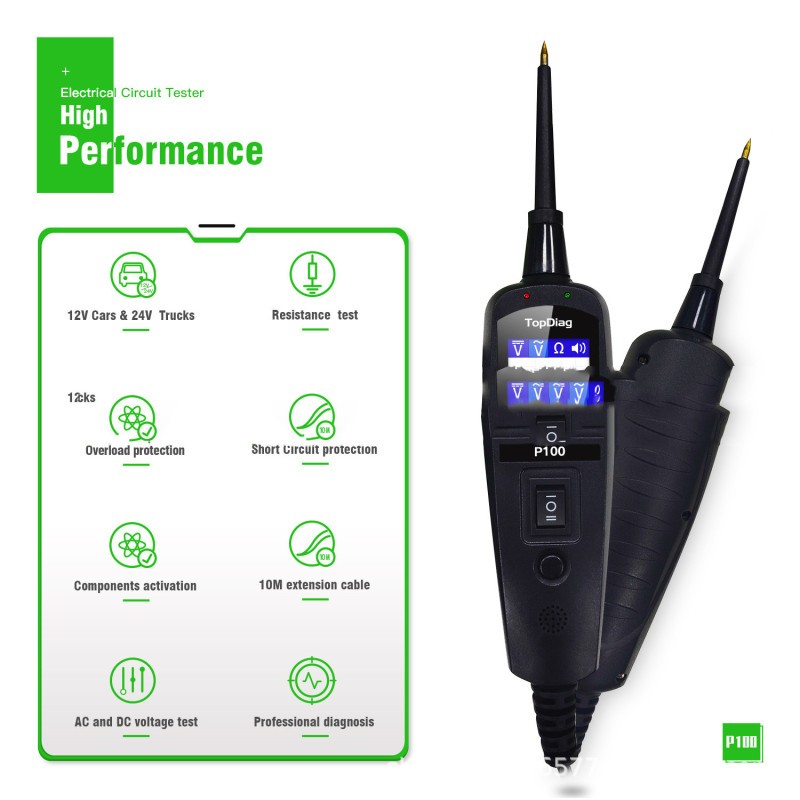 HNXNR P100 Power Probe Circuit Tester β Automotive Diagnostic Tool