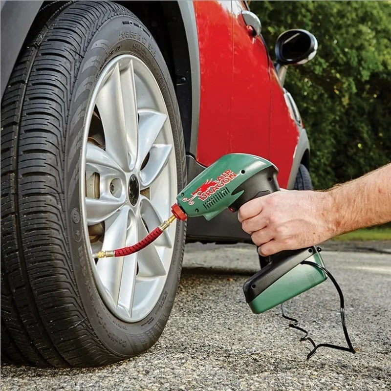 Air Dragon Mini Portable Air Compressor – Digital Inflator Pump 12V