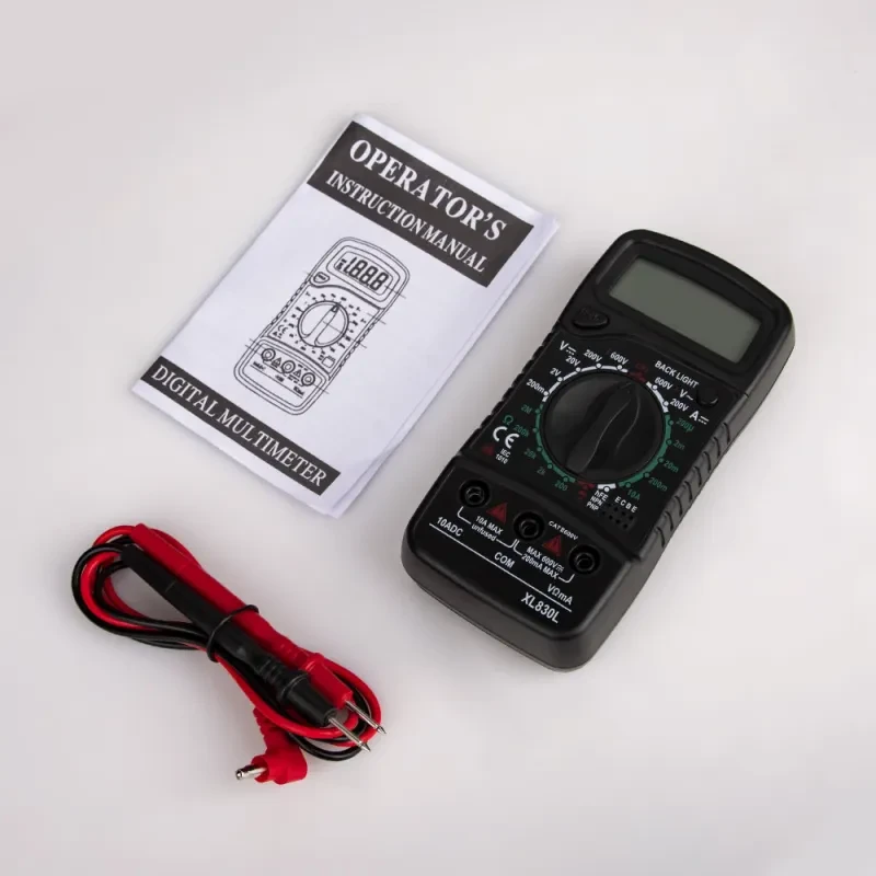 XL830L Digital Multimeter – Handheld Universal Meter for AC/DC Tests