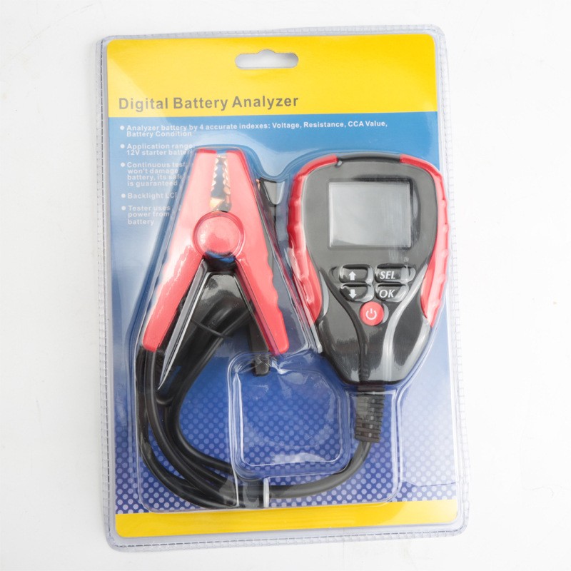 Digital Car Battery Tester – 12V Multifunctional Diagnostic Tool